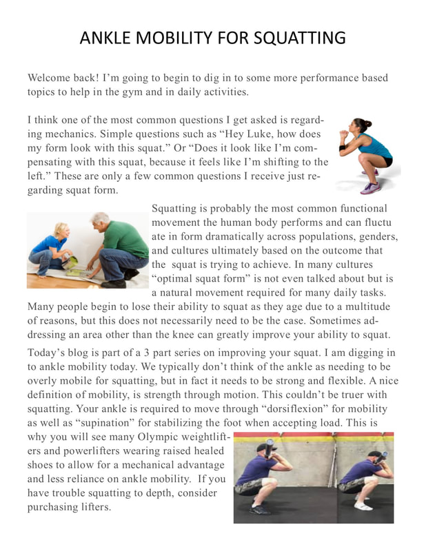 a page with a man doing squat exercises.